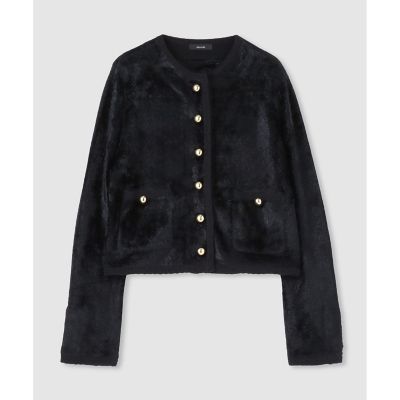 ベロアニットジャケット | allureville (Women)/アルアバイル | 三越