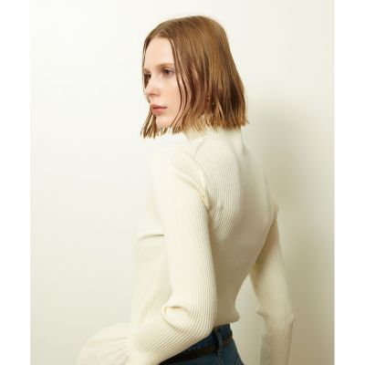 タフタバルーンスリーブコンビプルオーバー | allureville (Women