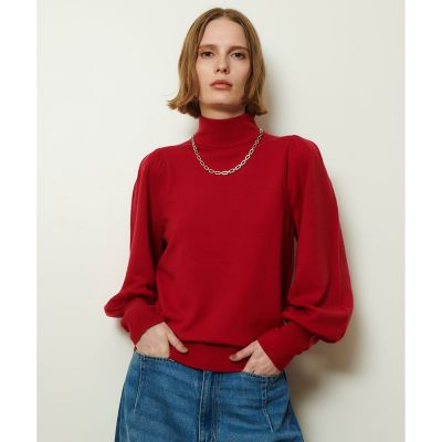 ＜allureville (Women)＞パフタートルプルオーバー