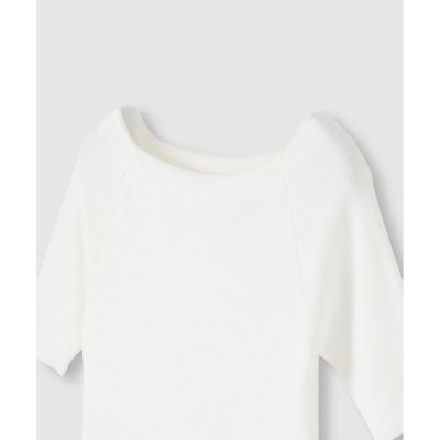 ◇　２ＷＡＹ　ネック５分袖プルオーバー
