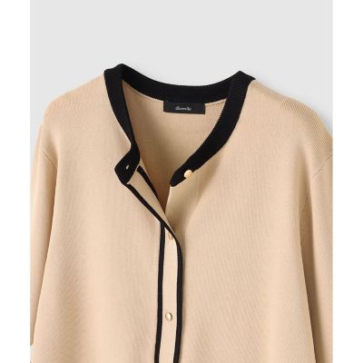 ◇ハイショクポケットクルーカーディガン | allureville (Women