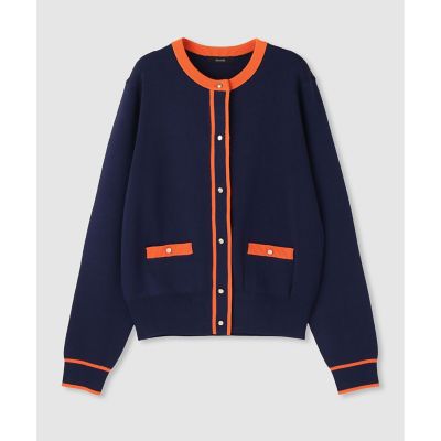 ◇ハイショクポケットクルーカーディガン | allureville (Women