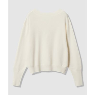 allureville ウールスムース 2WAY ネックプルオーバー セットアップ対応可能】ウールスムース2WAYネックプルオーバー