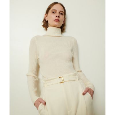 2WAYネックリブタートル | allureville (Women)/アルアバイル