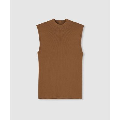 allureville (Women)/アルアバイル バックボタンプルオーバー 81ブラウン トップス【三越伊勢丹/公式】