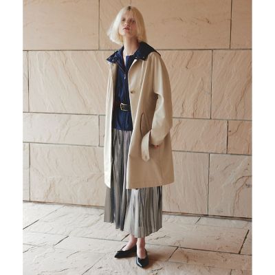 美品★GIVENCHY ジバンシィ キャメルステンカラーコート ベージュ系 46 coat-13001 撥水 ステンカラーコート ベージュ カーキ | L
