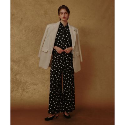 ＜allureville (Women)＞シャギーハーフコート