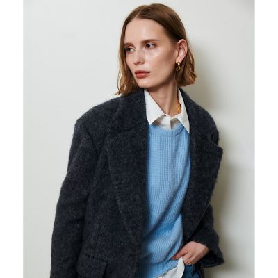 シャギーハーフコート | allureville (Women)/アルアバイル | 三越