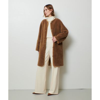 ツーブロッキングボアコート | allureville (Women)/アルアバイル