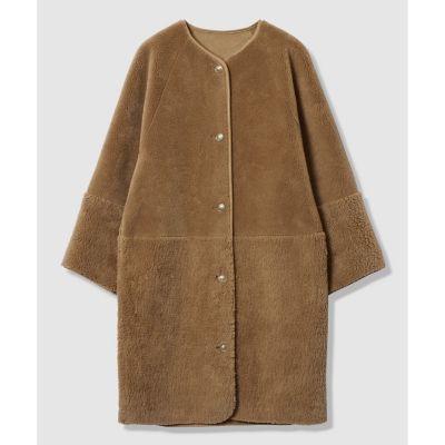 ツーブロッキングボアコート | allureville (Women)/アルアバイル