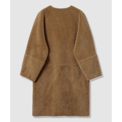 ツーブロッキングボアコート | allureville (Women)/アルアバイル