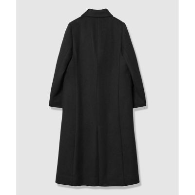 allureville カシミヤ混ロングチェスターコート カシミヤ混ロングチェスターコート | allureville (Women