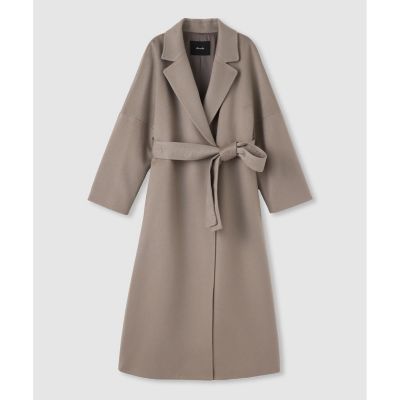 アルアバイル✨近年モデル　カシミヤビーバーコート　ライトベージュ　M　現行 アルアバイル✨近年モデル カシミヤビーバーコート ライトベージュ M