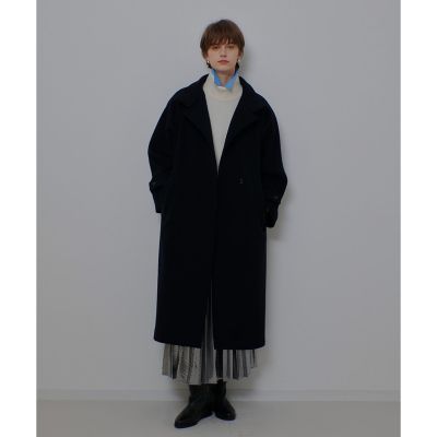 ＜allureville (Women)＞ダブルビーバースタンドコート