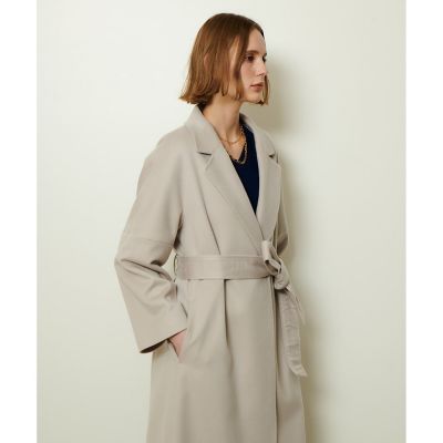 美品✨ MOON社×Belgravia ピーコート 裏地シルバー 迷彩 L カシミヤビーバーコート | allureville (Women)/アルアバイル