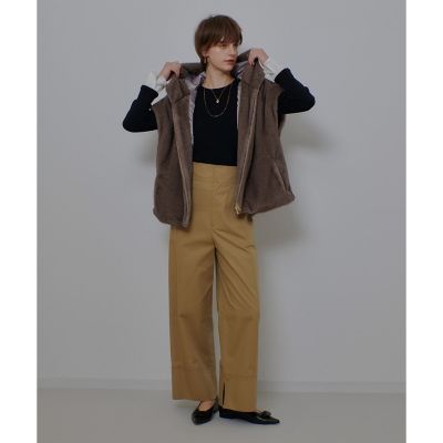 新品アルアバイル　フェイクミンクファーフーディーブルゾン allureville｜フェイクミンクファーフーディーブルゾン | Rakuten