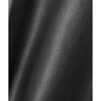 スタンドカラーレザーライダースジャケット | allureville