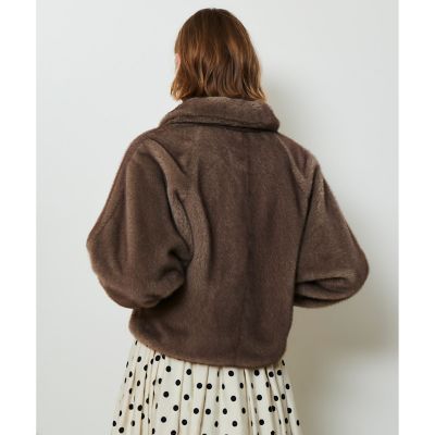 フェイクミンクファーブルゾン | allureville (Women
