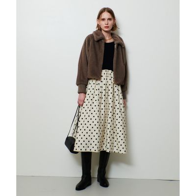 新品タグ付き　フェイクミンクファー フーデッドブルゾン フェイクミンクファーブルゾン♢10月下旬発送予定♢ – SETiA online