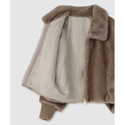 フェイクミンクファーブルゾン | allureville (Women)/アルアバイル