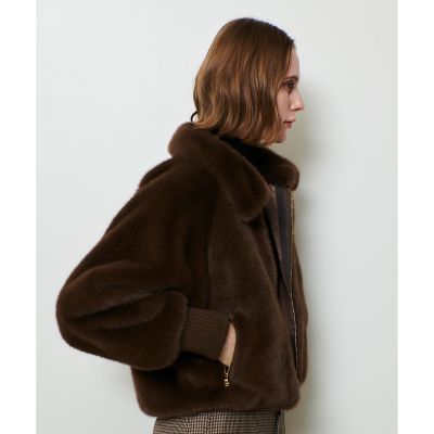 フェイクミンクファーブルゾン | allureville (Women)/アルアバイル