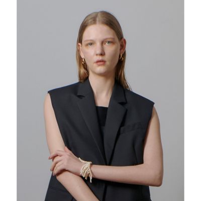 allureville (Women)/アルアバイル WEEPING RESIN PEARLバングル 30ゴールド ブレスレット【三越伊勢丹/公式】