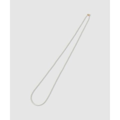 ＜allureville (Women)＞グラスパールロングネックレス