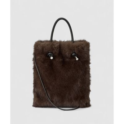 allureville (Women)/アルアバイル ヘアリーノットトートバッグ 81ブラウン 旅行用かばん・バッグ【三越伊勢丹/公式】