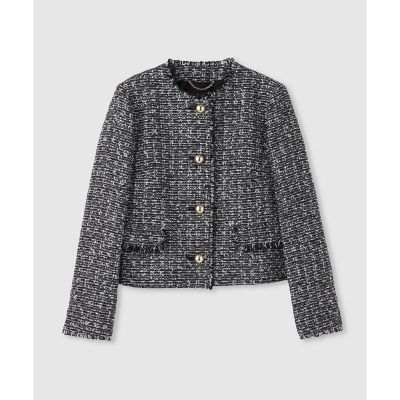 ツィードノーカラージャケット | allureville (Women)/アルアバイル