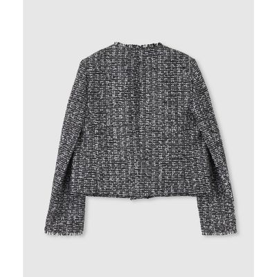 ツィードノーカラージャケット | allureville (Women)/アルアバイル