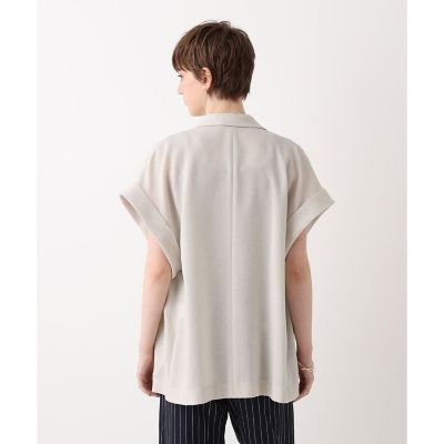 ◇スラブメッシュフレンチスリーブジャケット | allureville (Women
