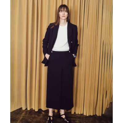 ＜allureville (Women)＞ボックスプリーツペンシルスカート