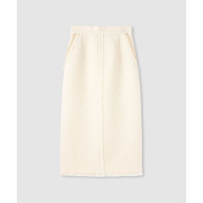 ＜allureville (Women)＞ニュアンスタイトツィードスカート