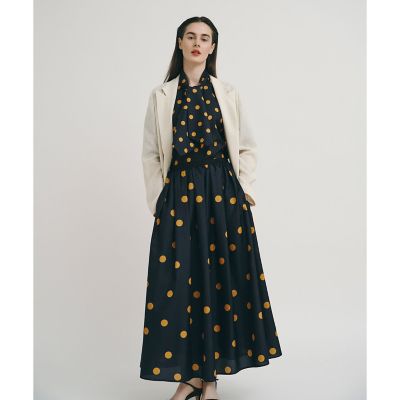 ＜allureville (Women)＞ポルカドットスカート