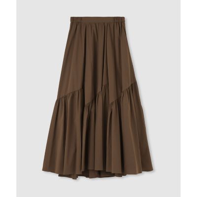 ＜allureville (Women)＞◇バイヤス切替ギャザーＳＫ