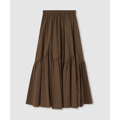 ◇バイヤス切替ギャザーSK | allureville (Women)/アルアバイル