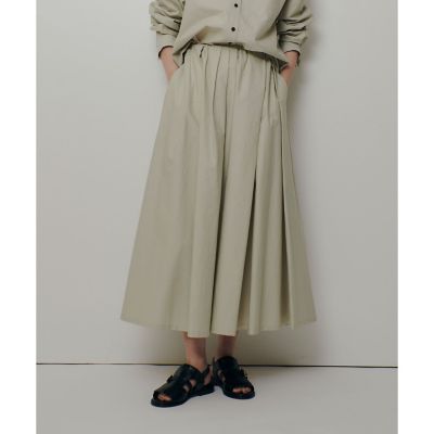 ＜allureville (Women)＞タイプライターイレギュラータックスカート