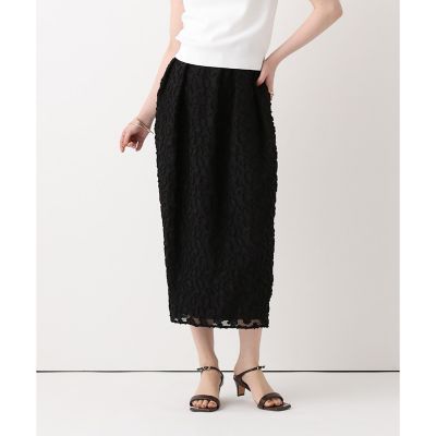 ATELIER Line】カットジャカードタックスカート
