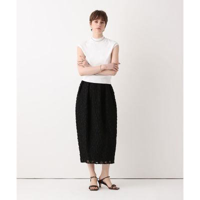 ATELIER Line】カットジャカードタックスカート