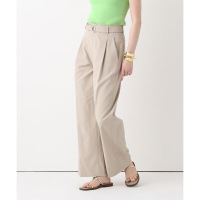 シェルタリングタックワイドパンツ | allureville (Women