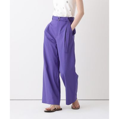 シェルタリングタックワイドパンツ | allureville (Women