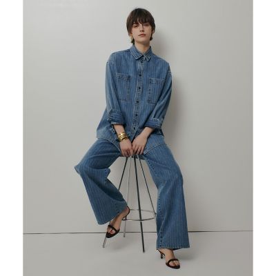ATELIER Line】デニムバギーパンツ | allureville (Women