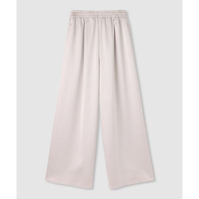 ＜allureville (Women)＞サテンイージーパンツ