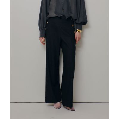 ＜allureville (Women)＞〈ＷＥＢ・ルミネ別注〉デニムライクマリンパンツ