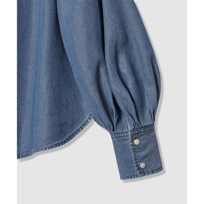 デニムボウブラウス | allureville (Women)/アルアバイル | 三越伊勢丹