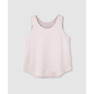 ＜allureville (Women)＞サテンタンクブラウス