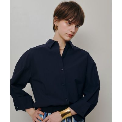 ＜allureville (Women)＞〈ＷＥＢ・一部店舗別注〉バレルスリーブシャツ