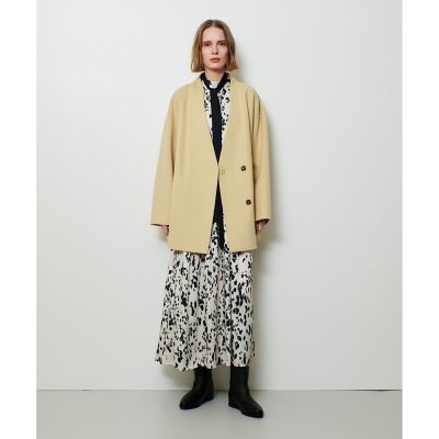 OFFICINAプリーツフレアワンピース | allureville (Women