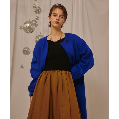 allureville ドッキングヘムワンピース　ニット　ブラック ドッキングヘムワンピース|allureville OFFICIAL SITE / ONLINE SHOP