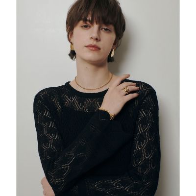 レースニットワンピース | allureville (Women)/アルアバイル | 三越